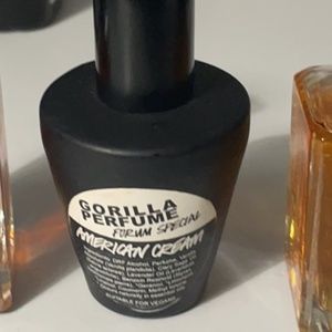 RARE Lush / Gorilla Perfume 30ml - American Cream sprayed a few times